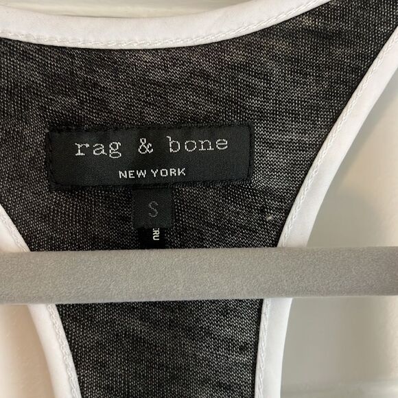 Sz S Rag & Bone the piped tank Racer Back Tank P2P=16”-18.5” - Picture 2 of 5